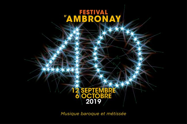 Le Festival d'Ambronay 2019 dévoile ses couleurs !