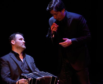 Diego Flores & William Sabatier : une complémentarité née grâce à leur collaboration précédente sur Monteverdi-Piazzolla © Bertrand PICHENE/CCR AMBRONAY 2013